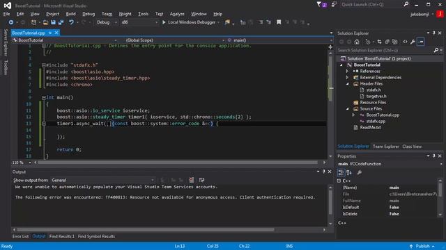 Boost::asio Tutorial [001] - Steady_timer