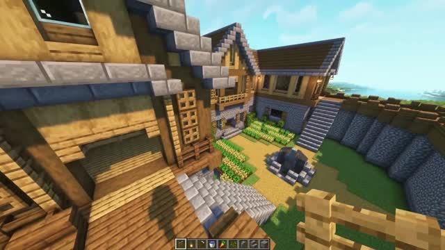 Идеальный дом для выживания в Майнкрафте! Minecraft!