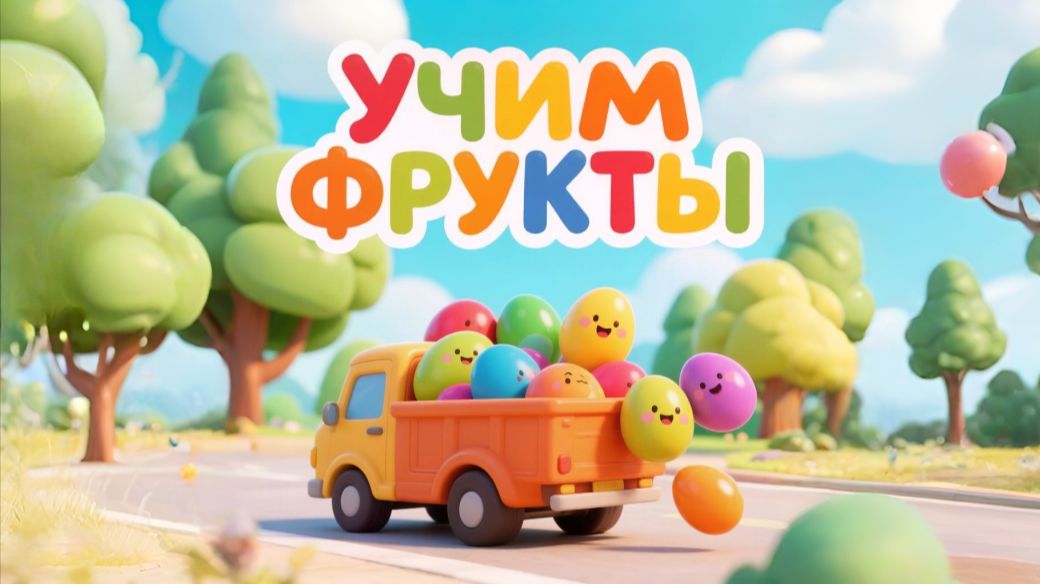 УЧИМ ФРУКТЫ.