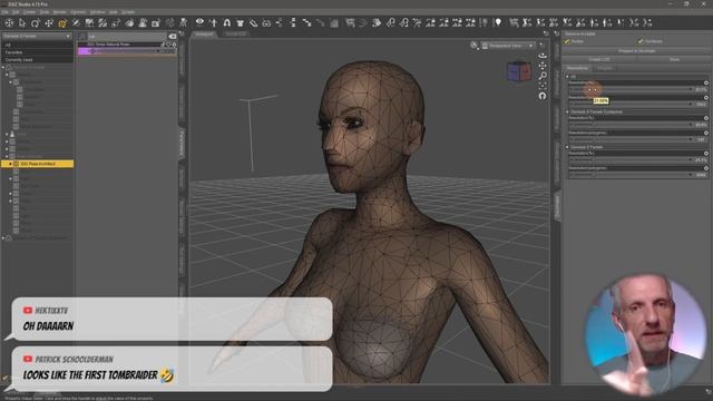 Getting Started With The Decimator In DAZ Studio