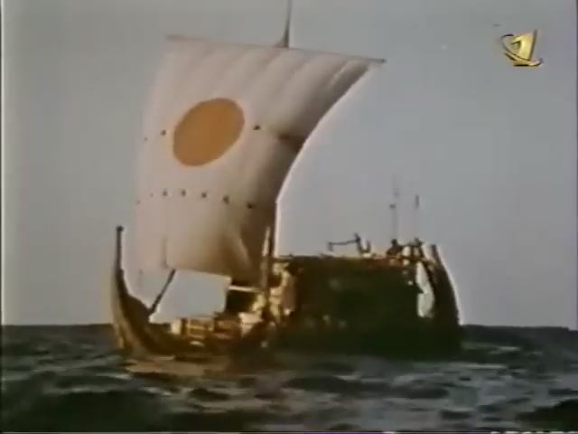 Путешествие Тура Хейердала на папирусной лодке Ра. 1969 год