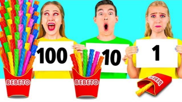 100 Слоев Еды Челлендж | Потрясающие Рецепты с Едой