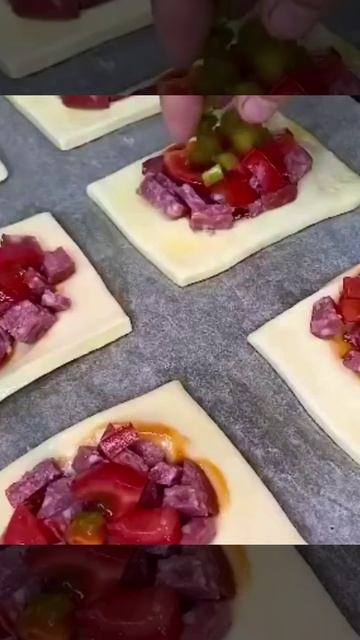 Мини пиццы. Вкусно и просто!