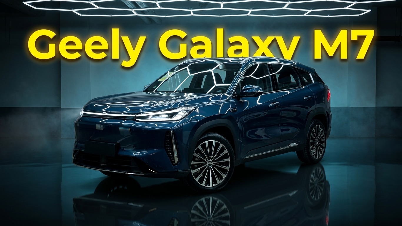 Geely Galaxy M7: первый взгляд на стильный SUV