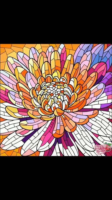 Happy Color #5 — рисую, чтобы успокоиться 🎨✨