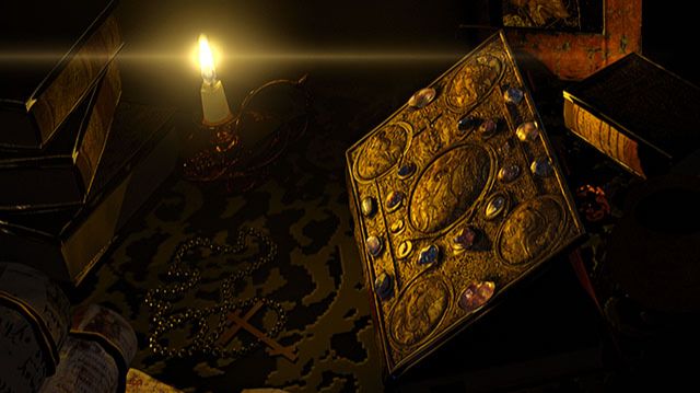 Entry To The Religious-education TV Program «In The Beginning ...»