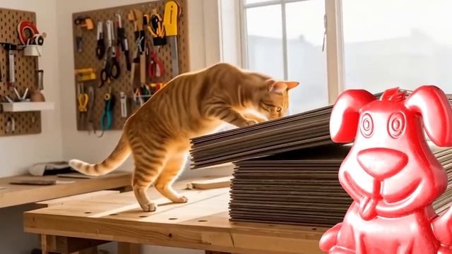 Котик-бомж заработал миллион и поделился с желейным псом Стасиком.