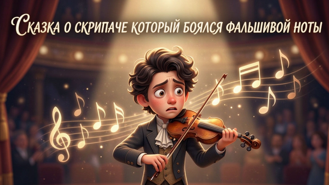 Сказка о скрипаче, который боялся фальшивой ноты