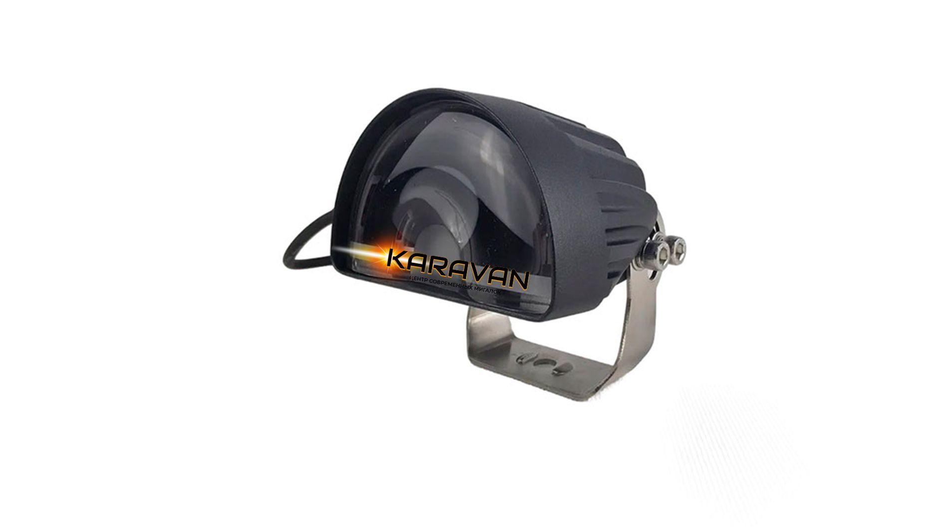 MR-ARC20RED Светодиодный маркерный фонарь опасная зона дуга полукруг 20W 10-80V KARAVAN