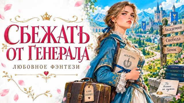 АУДИОКНИГА ПОЛНАЯ | СБЕЖАТЬ ОТ ГЕНЕРАЛА | ЛЮБОВНОЕ ФЭНТЕЗИ ● ПРИКЛЮЧЕНИЕ ● ПОПАДАНЦЫ