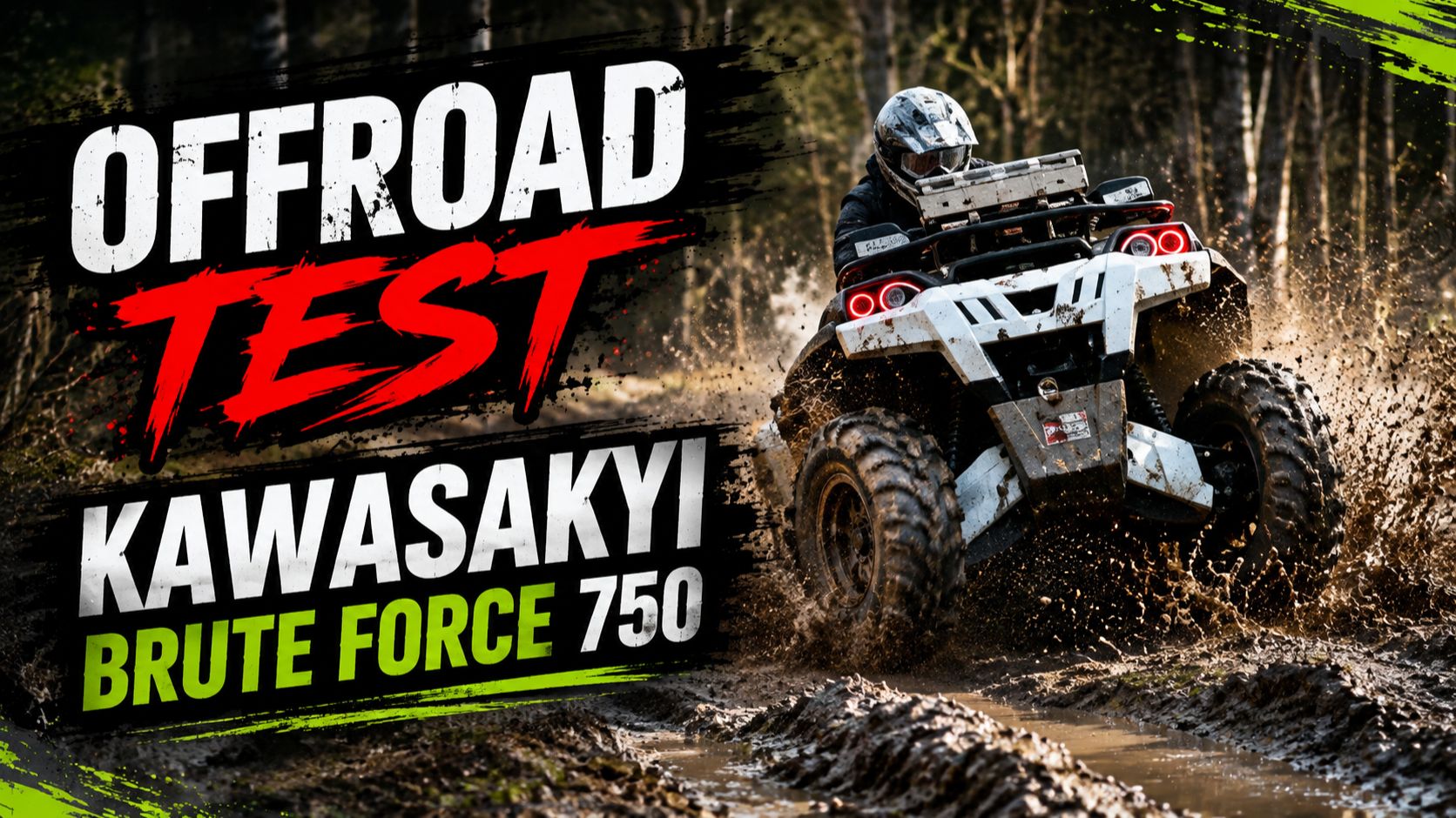 Kawasaki Brute Force 750 off road
