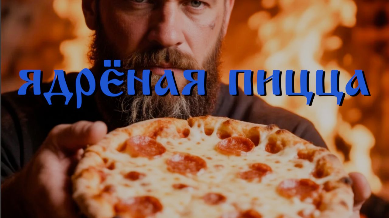Супер печка, первая пицца