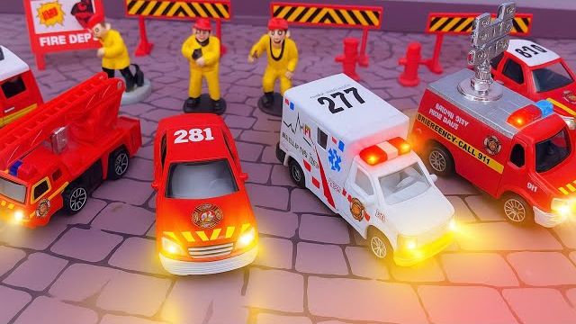 Пожарная техника для детей 🚒 Изучаем машины пожарных и как они работают
