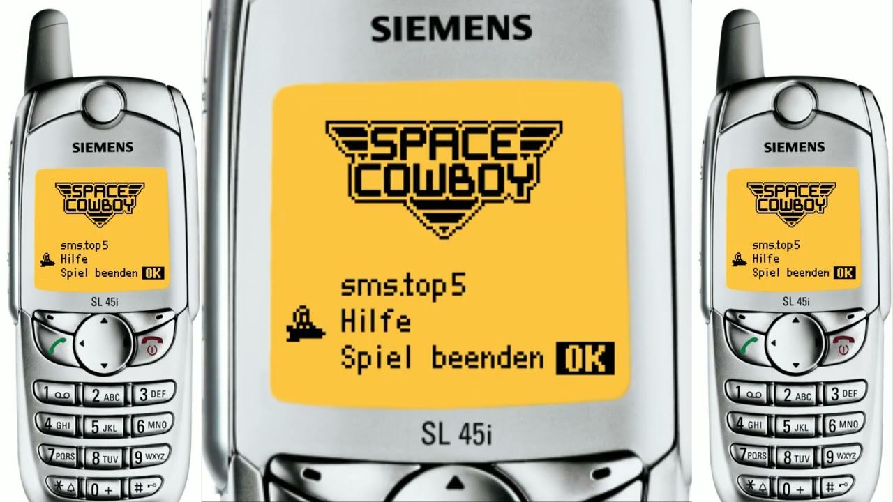 Space Cowboy Siemens SL45i JAVA GAME (Xidris Mobile Communications 2002) FULL WALKTHROUGH