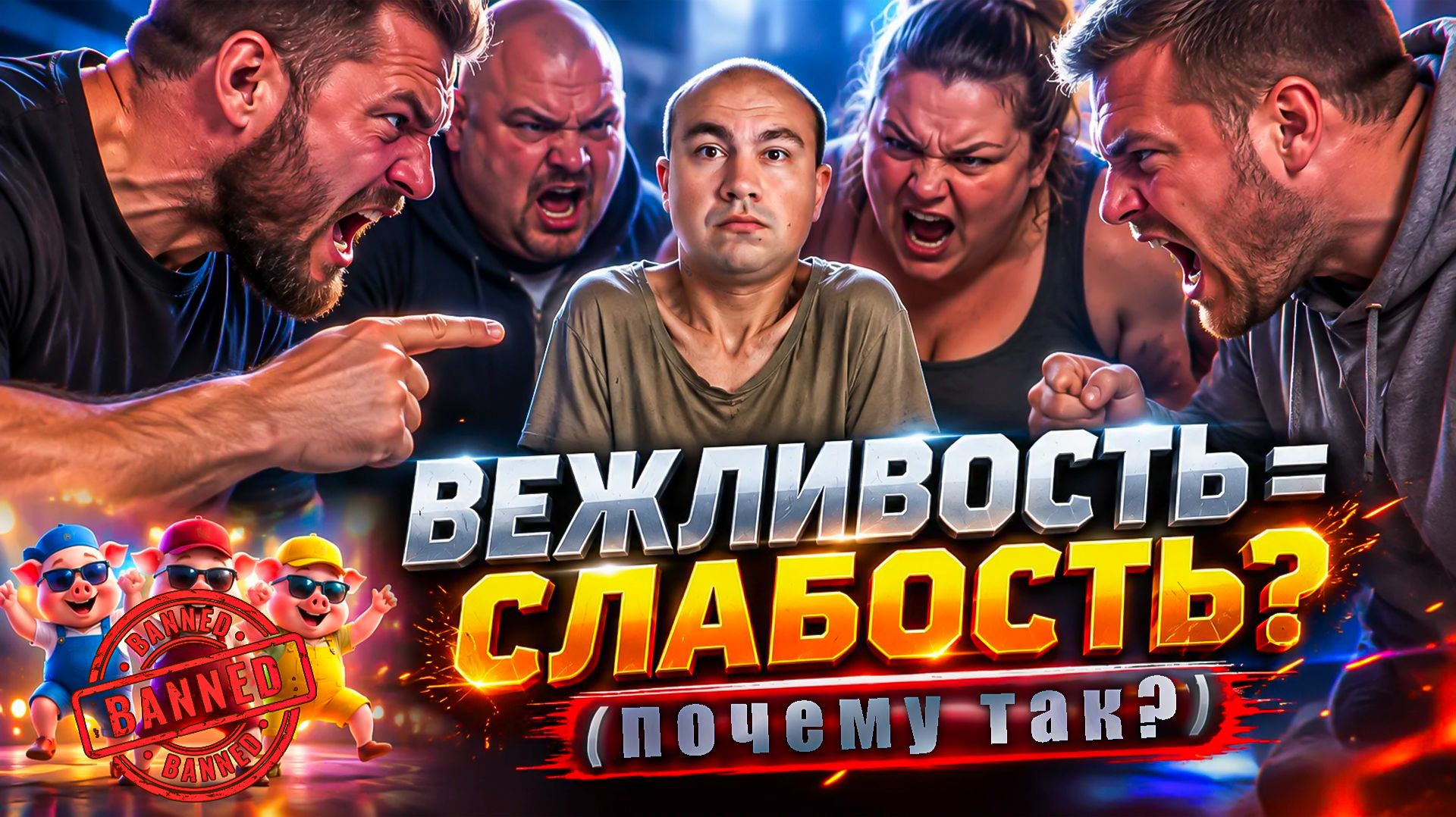 Вежливость принимают за слабость