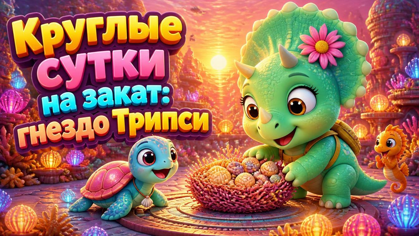 Круглые сутки на закат гнездо Трипси