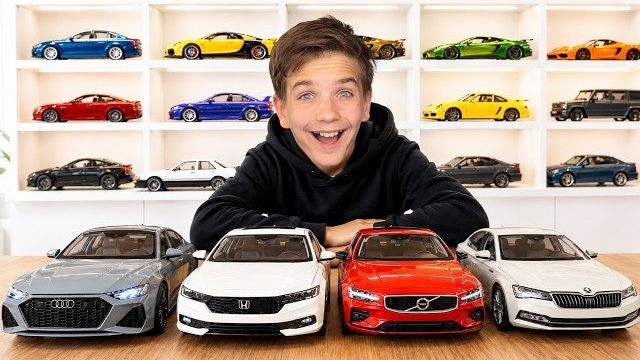 Коллекционные машинки Легенды JDM и европейские суперкары ASMR