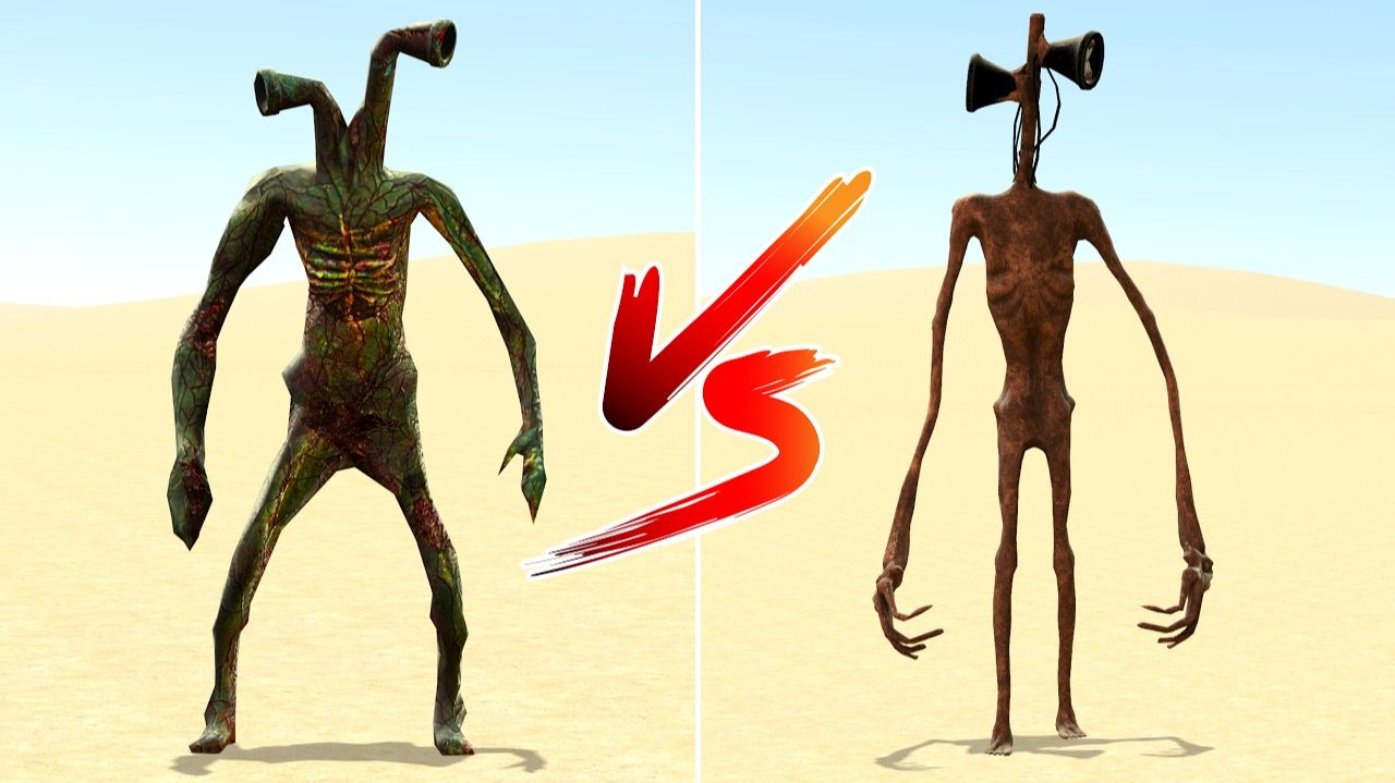 Трубоголовый Против Сиреноголового В Garry's Mod