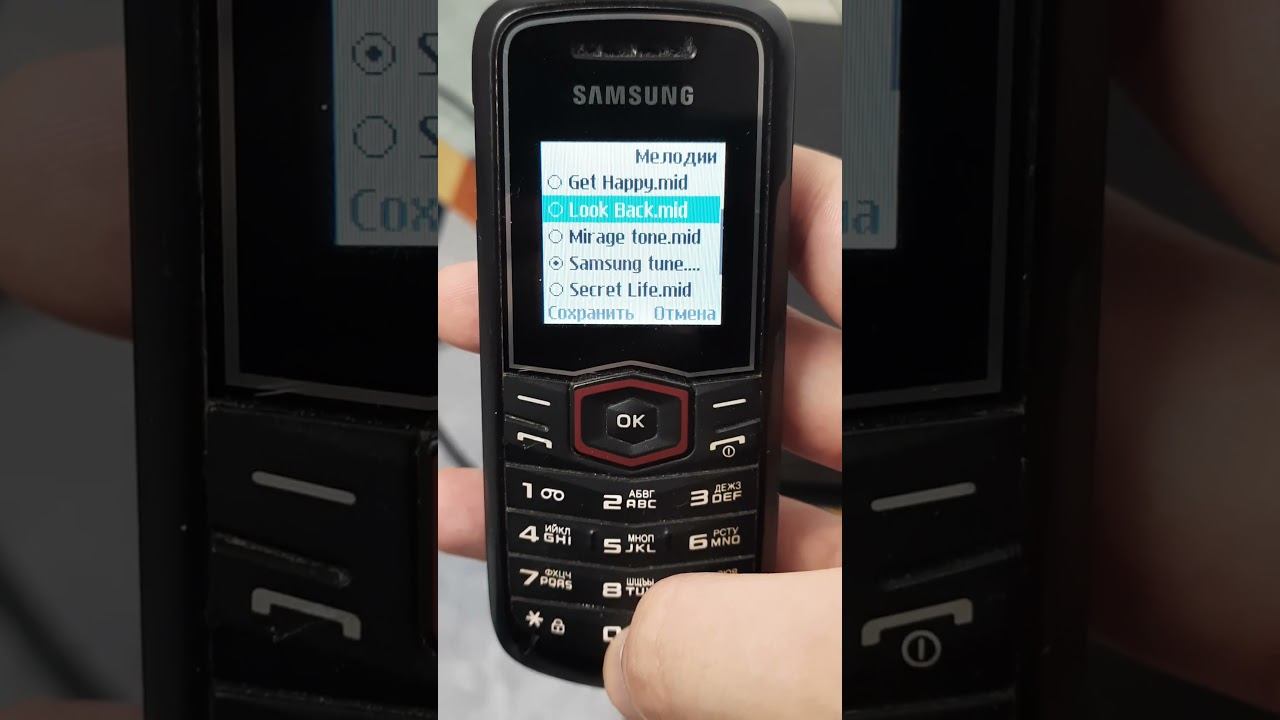 Samsung E1080 — Look Back
