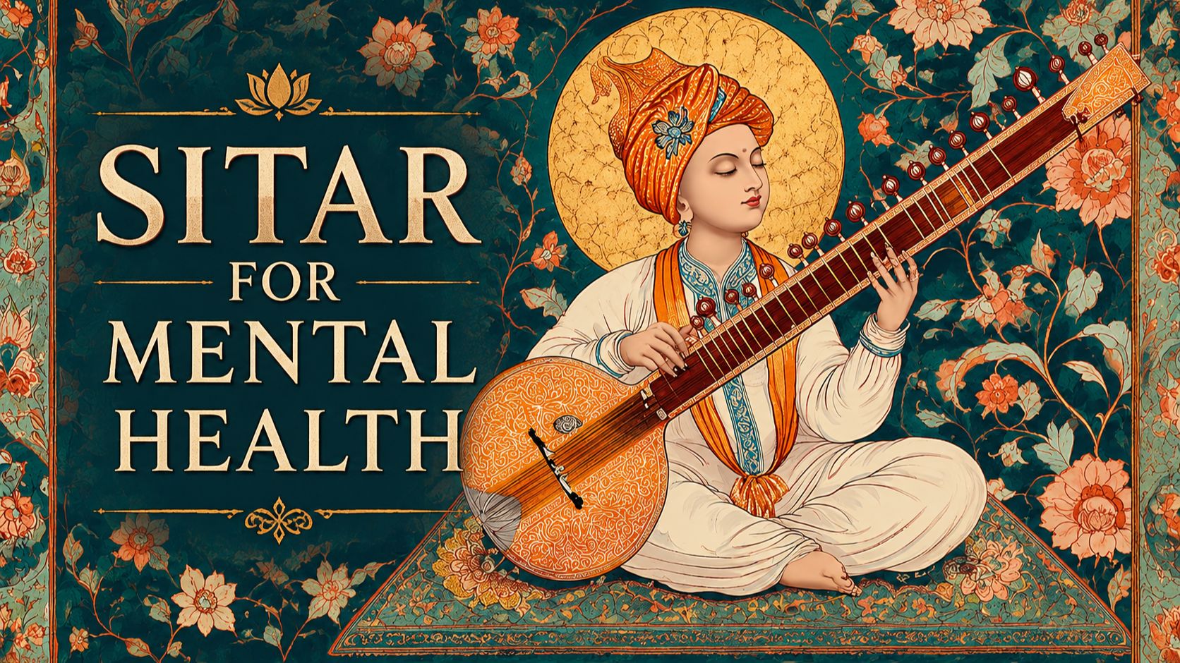 Your Brain Wasn't Built For This Much Noise 🌼 Sitar Music For Mental Health