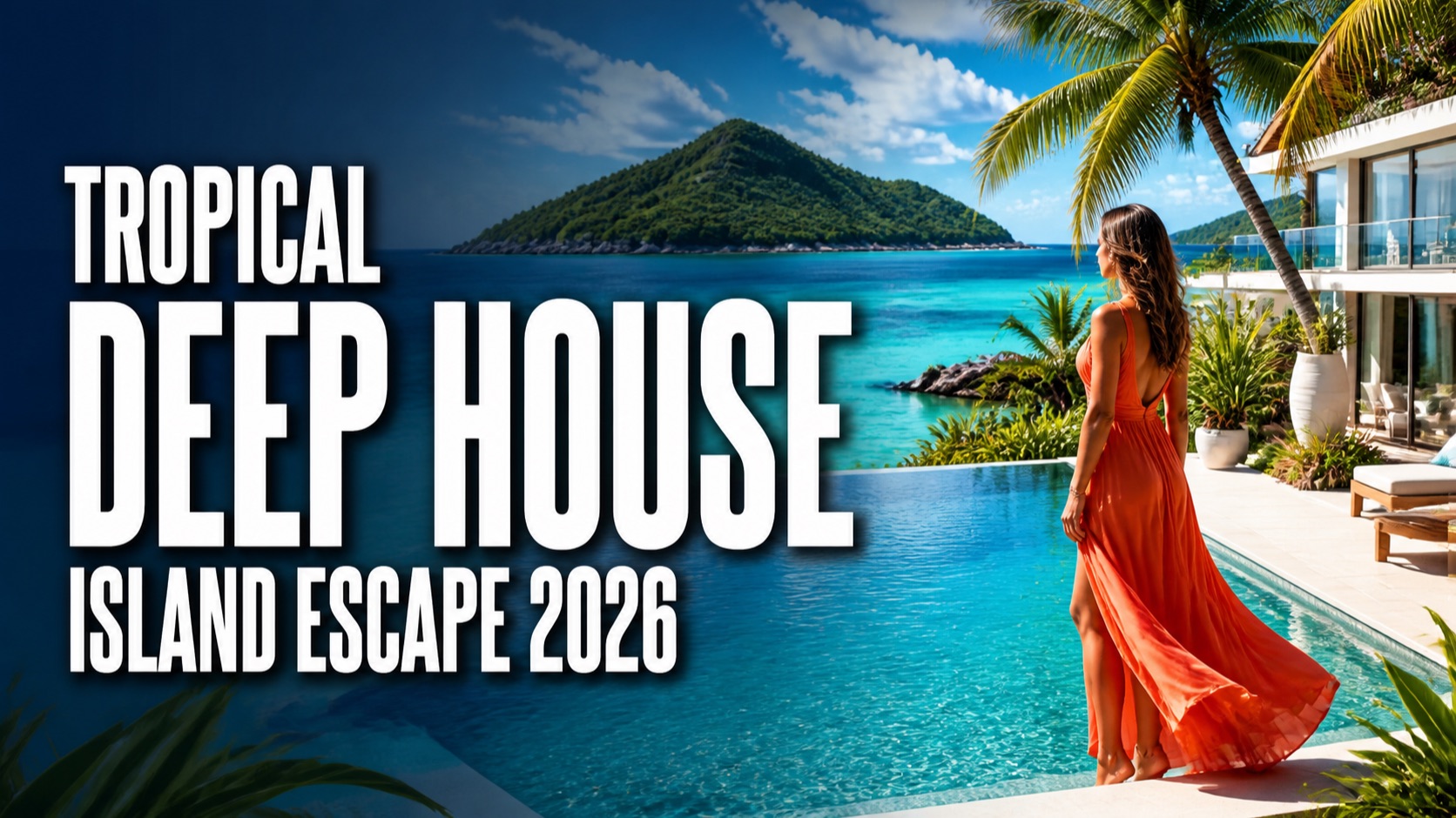 Тропический Deep House 2026 🌊 Отпуск на острове | Музыка для отдыха и работы