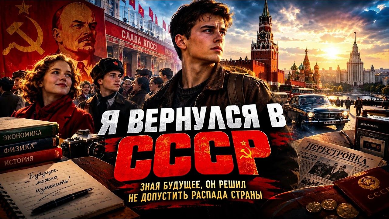 Аудиокнига полностью. Попаданцы. «Я вернулся в СССР» Книга 1 из 4