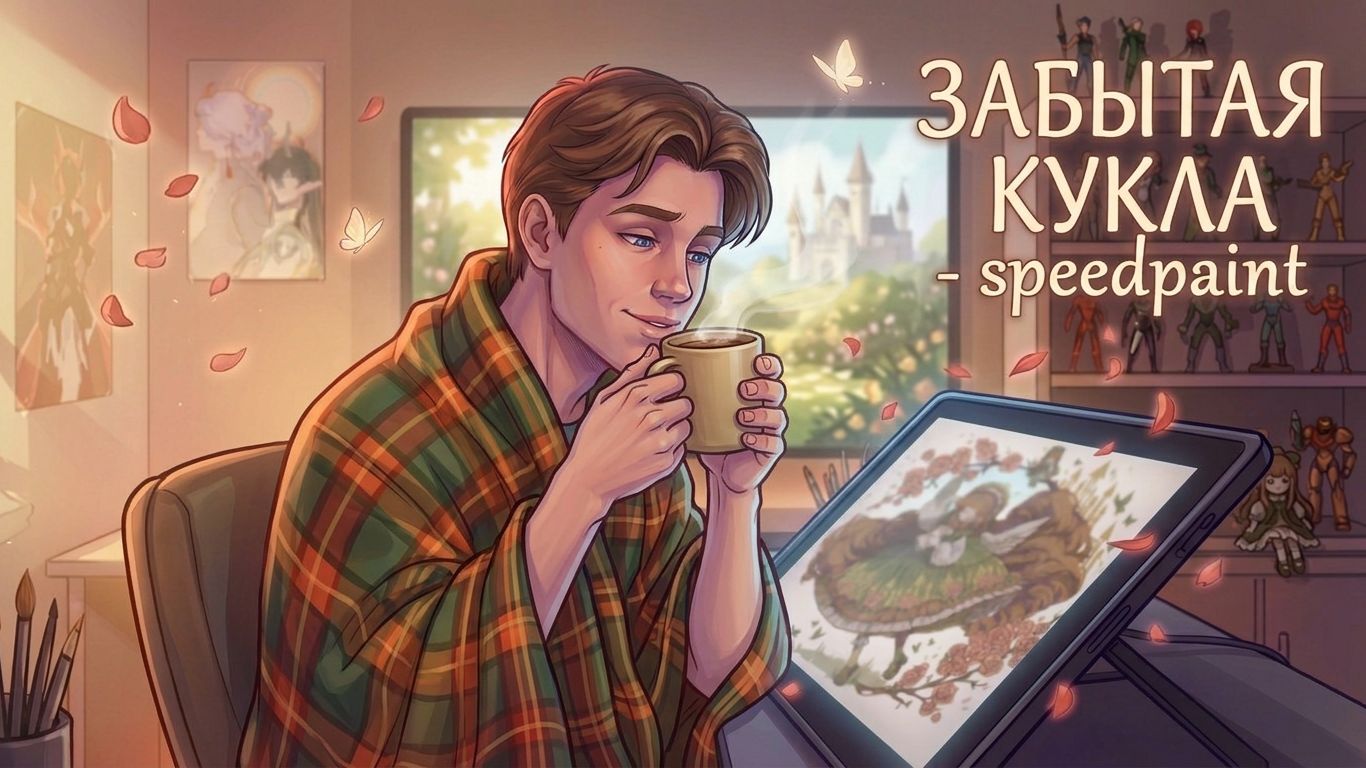 ЗАБЫТАЯ КУКЛА - Speedpaint