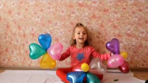 Воздушные шарики - сердечки Balloon - Hearts