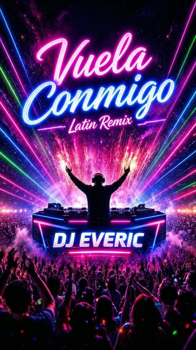 DJEVERIC - Vuela Conmigo Laaa-la-laaa - Latin Remix (AI-content)