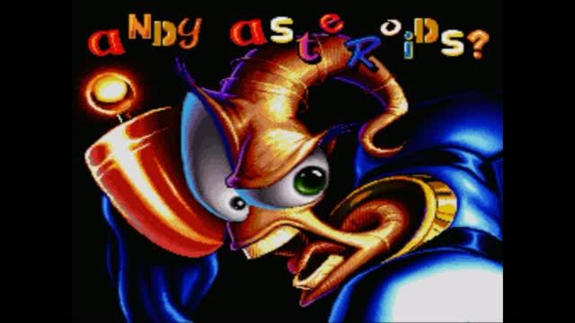 Super Nintendo (Snes) 16-bit Earthworm Jim 1 Stage 4 Andy Asteroids Прохождение