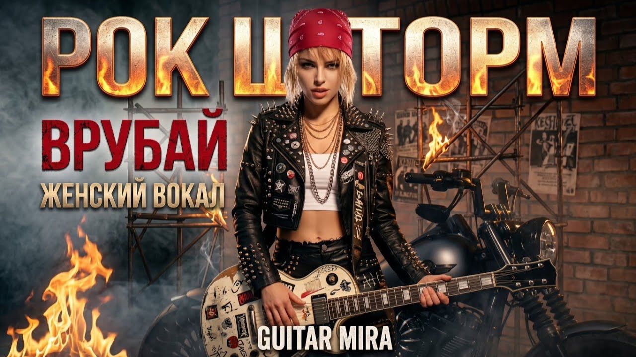 ЖЕНСКИЙ РОК-СБОРНИК ВРУБАЙ РОК ШТОРМ на максимальной мощности BEST COVER ROCK Крутейшие Хиты 2026