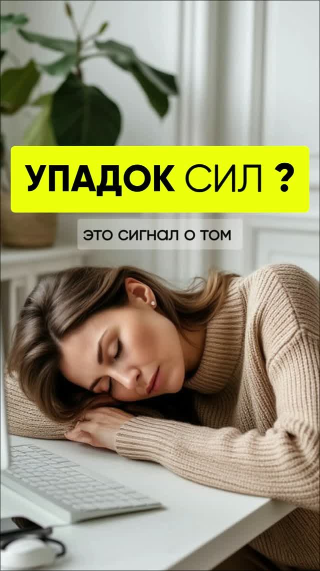упадок сил? делай ЭТО, чтобы восстанавливать энергию ежедневно