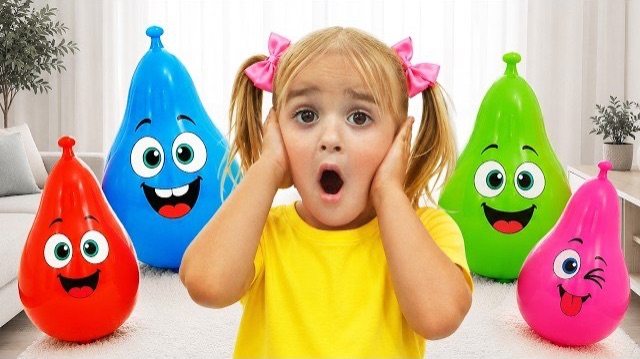 МЫ НАШЛИ ЭТО ВНУТРИ ШАРИКА! 😱 Алиса и Лейла не ожидали...