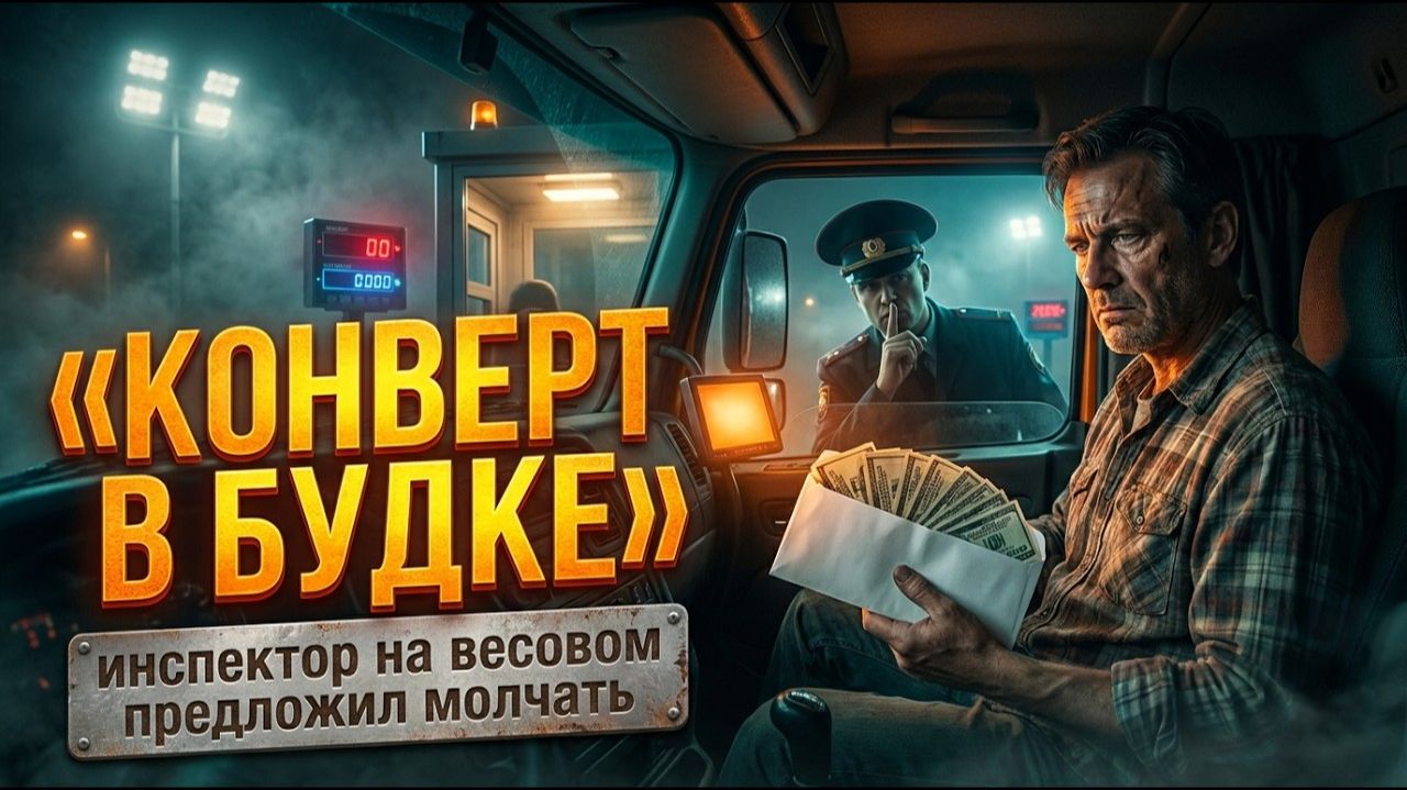 Истории дальнобойщиков | Отказался от крупной взятки на весовом контроле