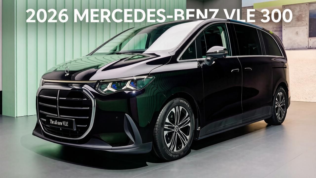 MERCEDES-BENZ VLE 300, 2026 года превосходный высококлассный минивэн представительского класса.