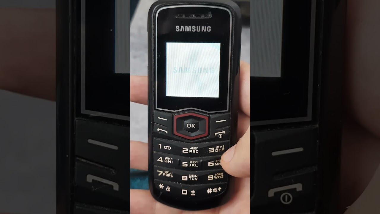 Samsung GT E1081T — Power Off