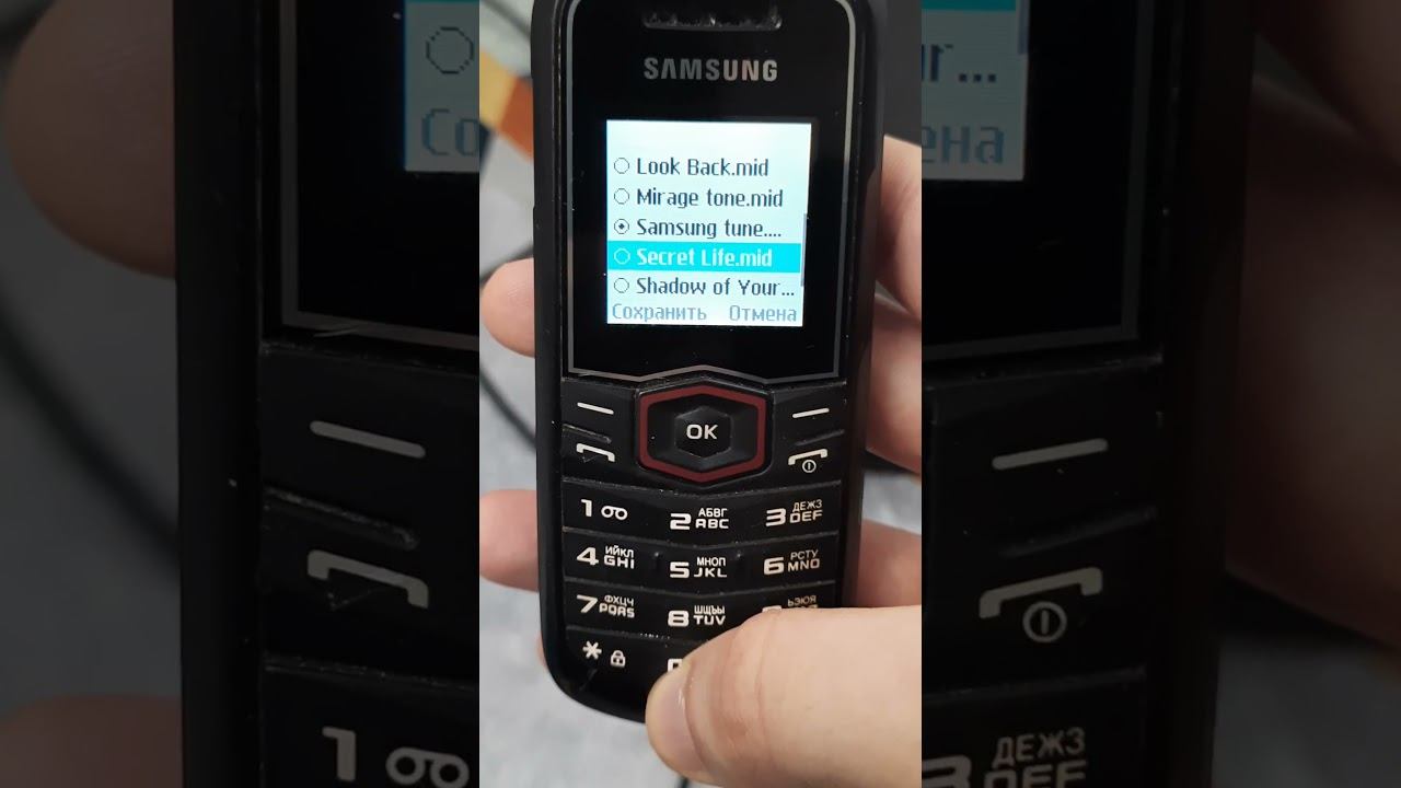 Samsung E1080 — Secret Life
