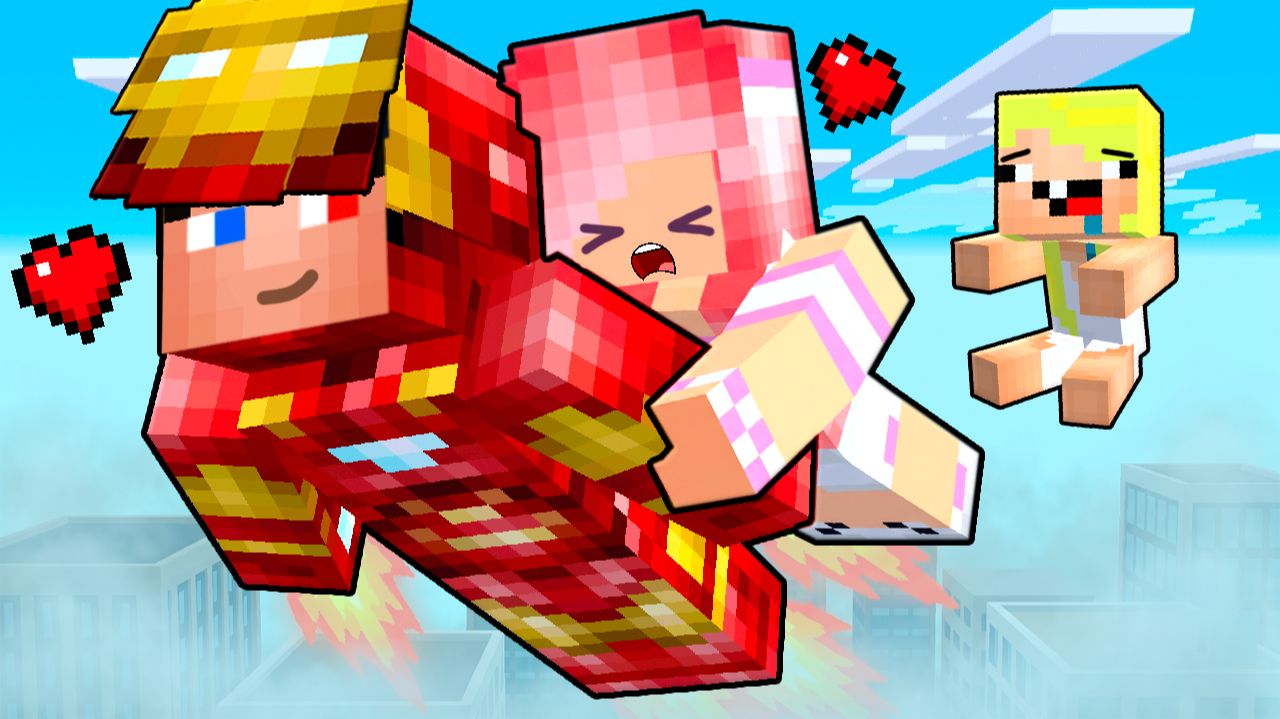 🦾Я СТАЛ ПОМОЩНИКОМ ЖЕЛЕЗНЫМ ЧЕЛОВЕКОМ В МАЙНКРАФТ! ШЕДИ MINECRAFT