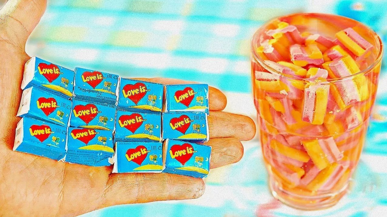 КАК СДЕЛАТЬ ЖВАЧКУ ДОМА!