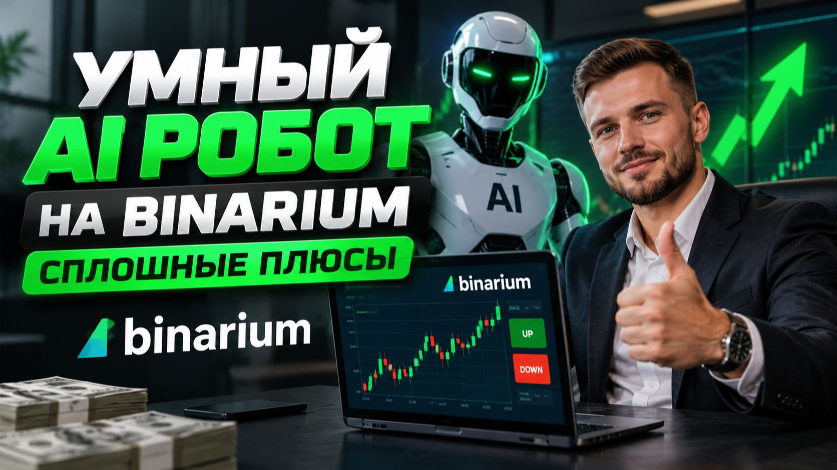 Бинариум обучение! Умнейший Робот на Binarium! Бинарные опционы стратегия с нуля
