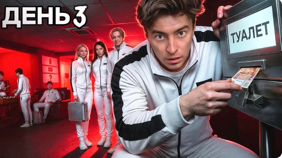 ВЫЖИВИ В ПЛАТНОМ ДОМЕ! НОВЫЙ СЕЗОН! 3 ДЕНЬ