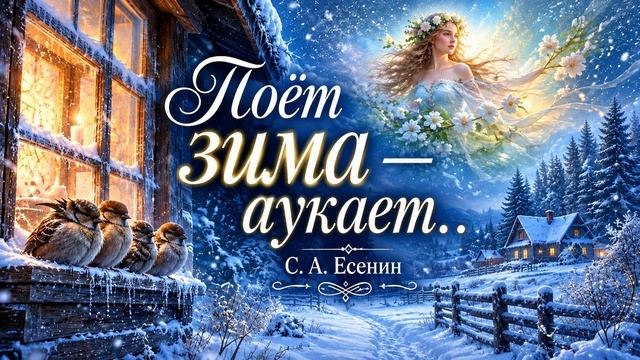 ❄️ Поёт зима - аукает… - Есенин - Winter Sings And Calls... - Yesenin. InsiderCraft Music.