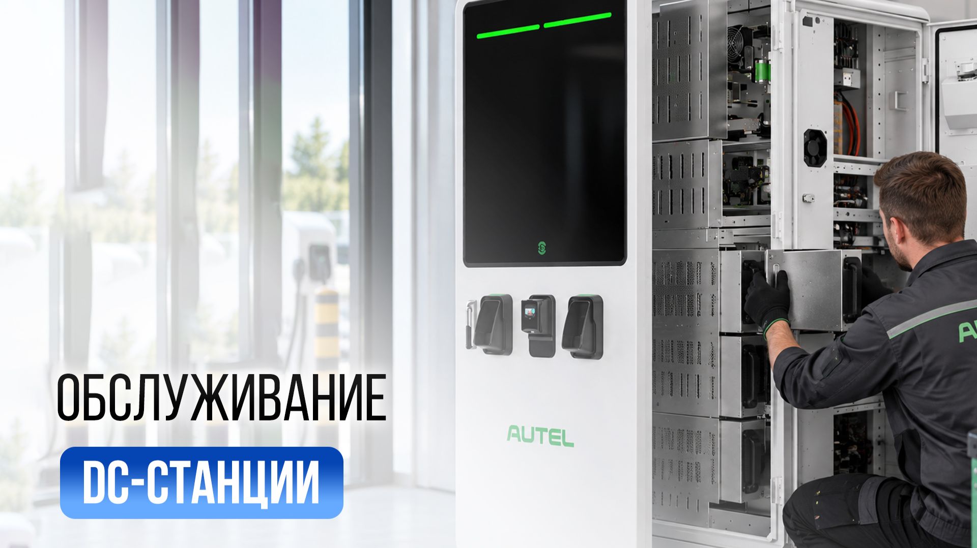 Техническое обслуживание DC зарядной станции: что проверяют специалисты
