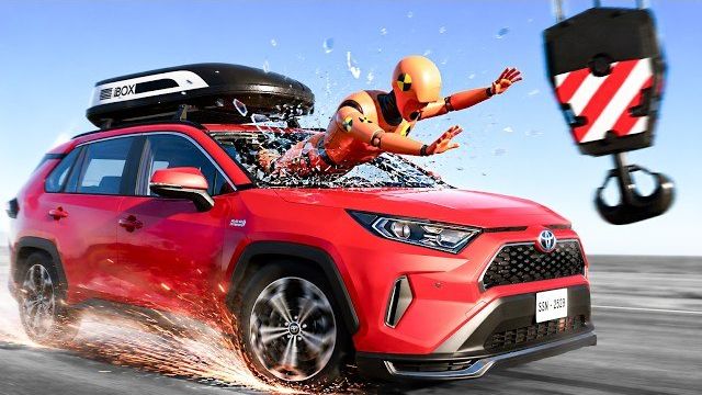 Опасные объекты и автокатастрофы | BeamNG.drive Cinematic