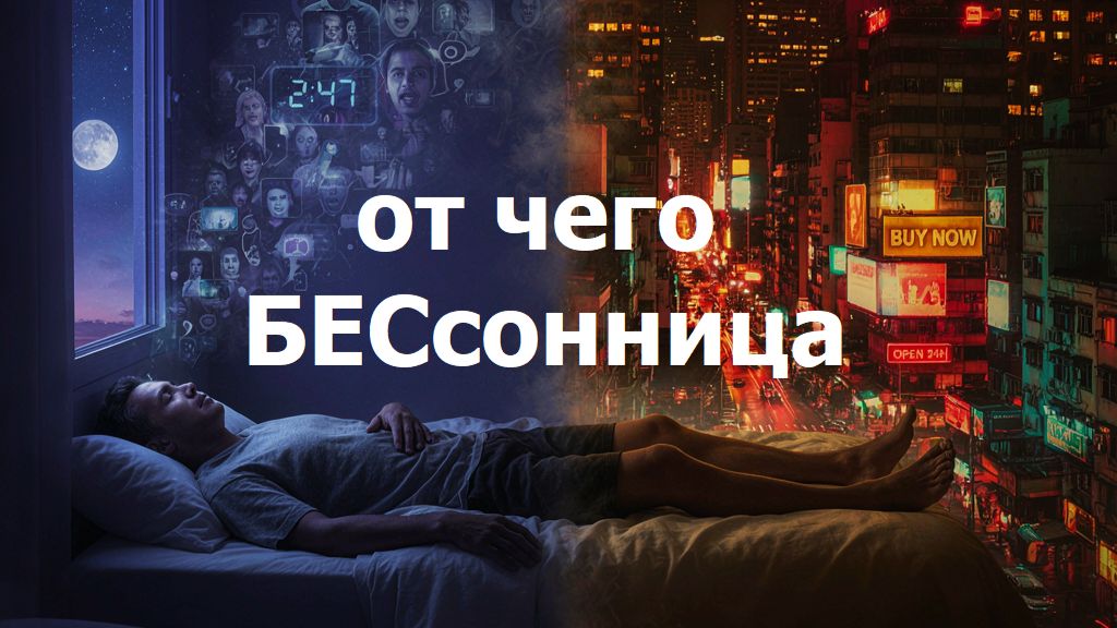 Бессонница: почему мы не спим и как вернуть себе ночной покой