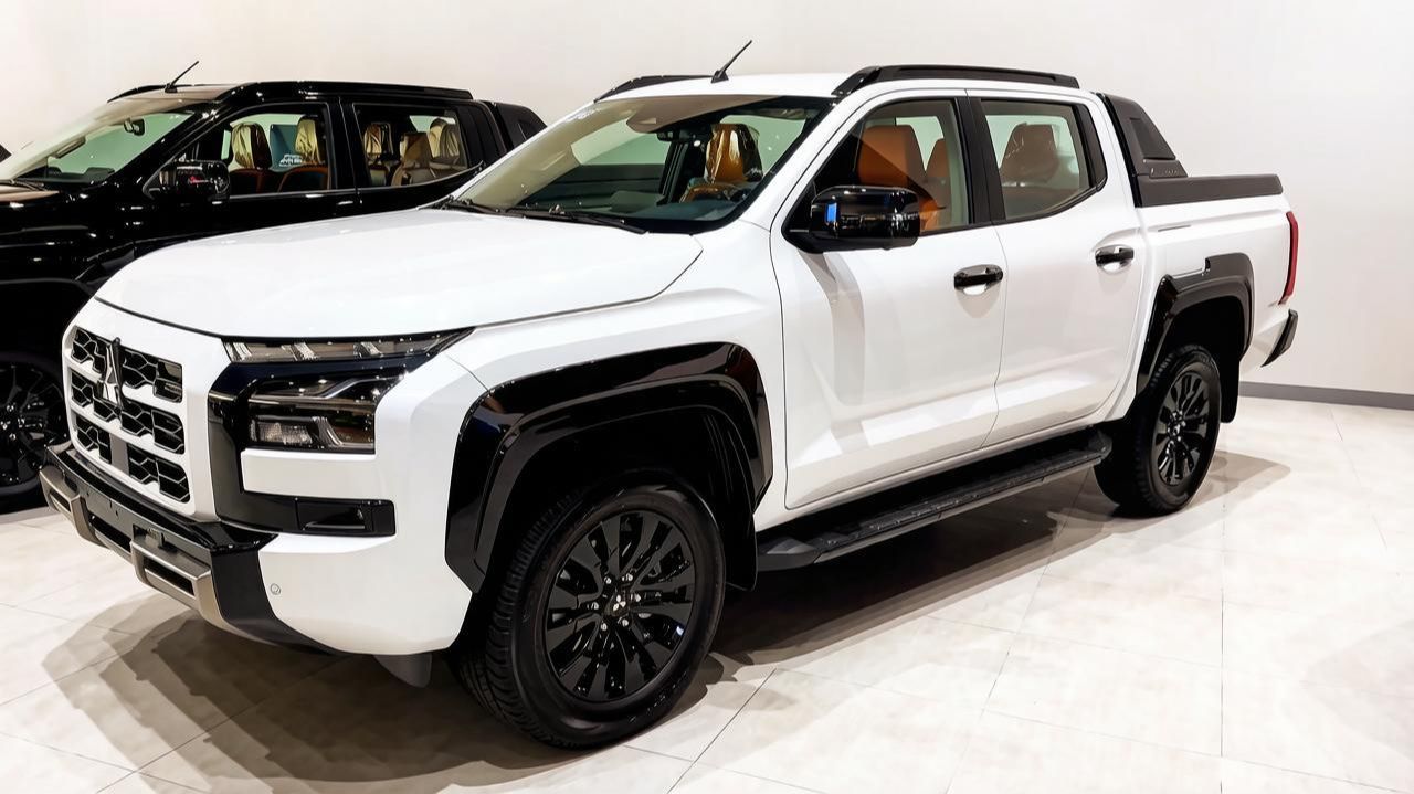 MITSUBISHI TRITON 2026 года среднеразмерный рамный пикап, 2,4-литра 4-цилиндровый турбодизель. Обзор