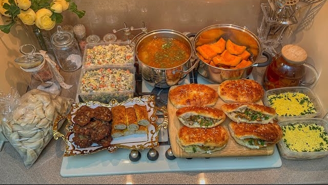 НАГОТОВИЛА НА ВСЮ НЕДЕЛЮ 😍 НОВЫЕ РЕЦЕПТЫ МНОГО И ВКУСНО, любимый василек