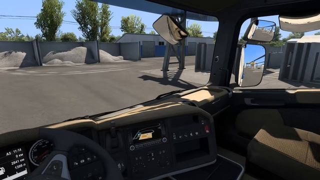 Euro Truck Simulator 2 рейс №1 СПб(RUS)-СПб(RUS)