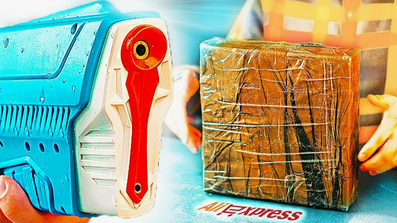 ВОТ ЧТО МЫ КУПИЛИ НА ALIEXPRESS!) - 9 вещей