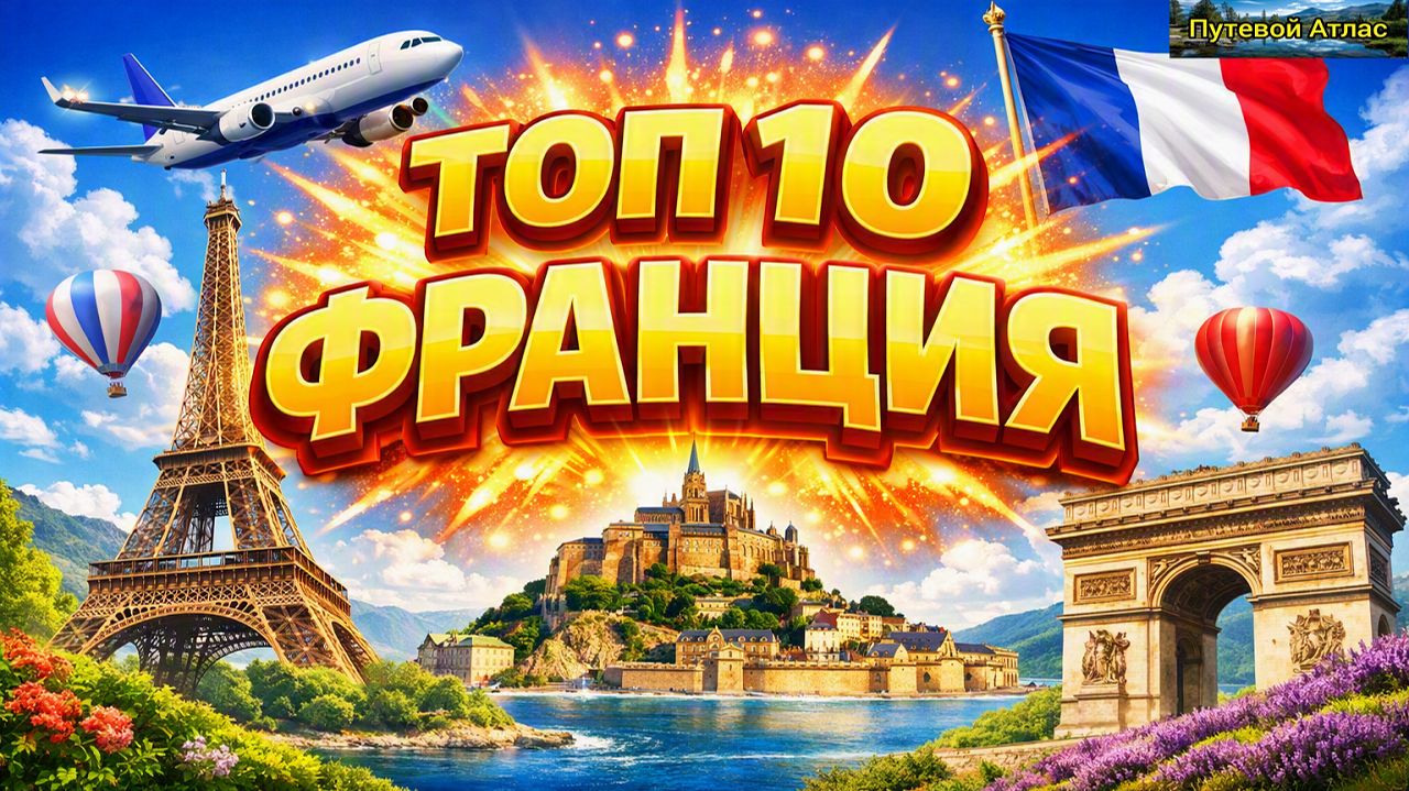 ФРАНЦИЯ 2 ч | Топ 10 | Коротко о главном